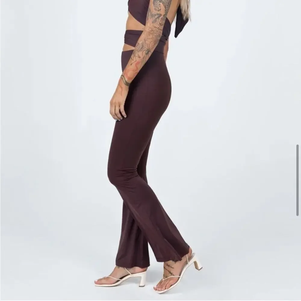 Copied - Princess Polly Amalia Jumpsuit Brown Size US 6 - Picture 4 of 14